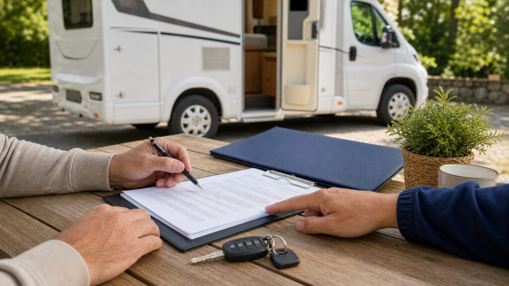 Assurance et contrat location camping-car