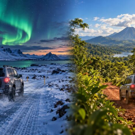 Road trip en hiver entre neige en Islande et soleil au Costa Rica